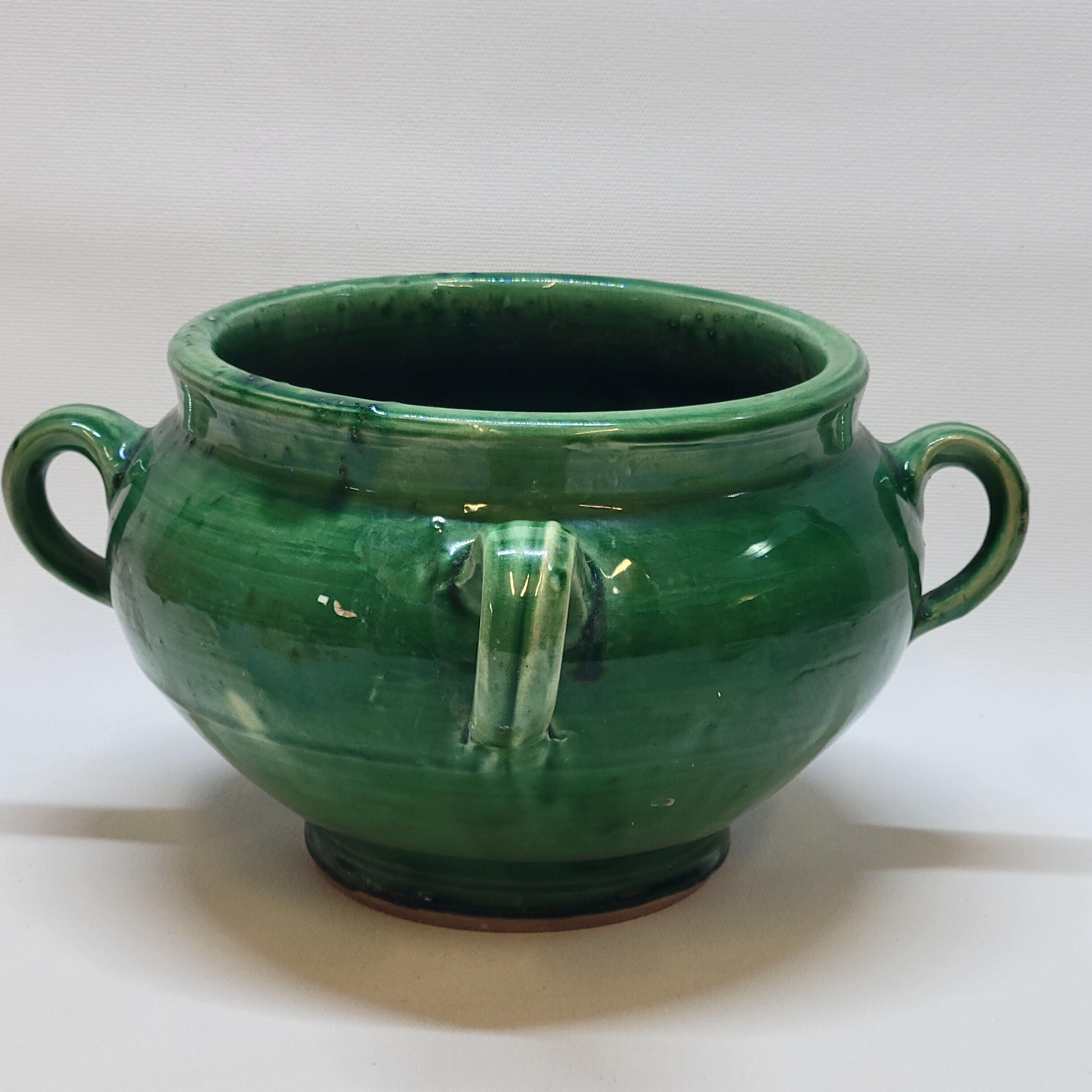 Green Glazed Terracotta Pottery