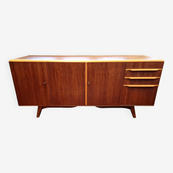 Enfilade Den Boer in Mahogany and Beech, 1950s