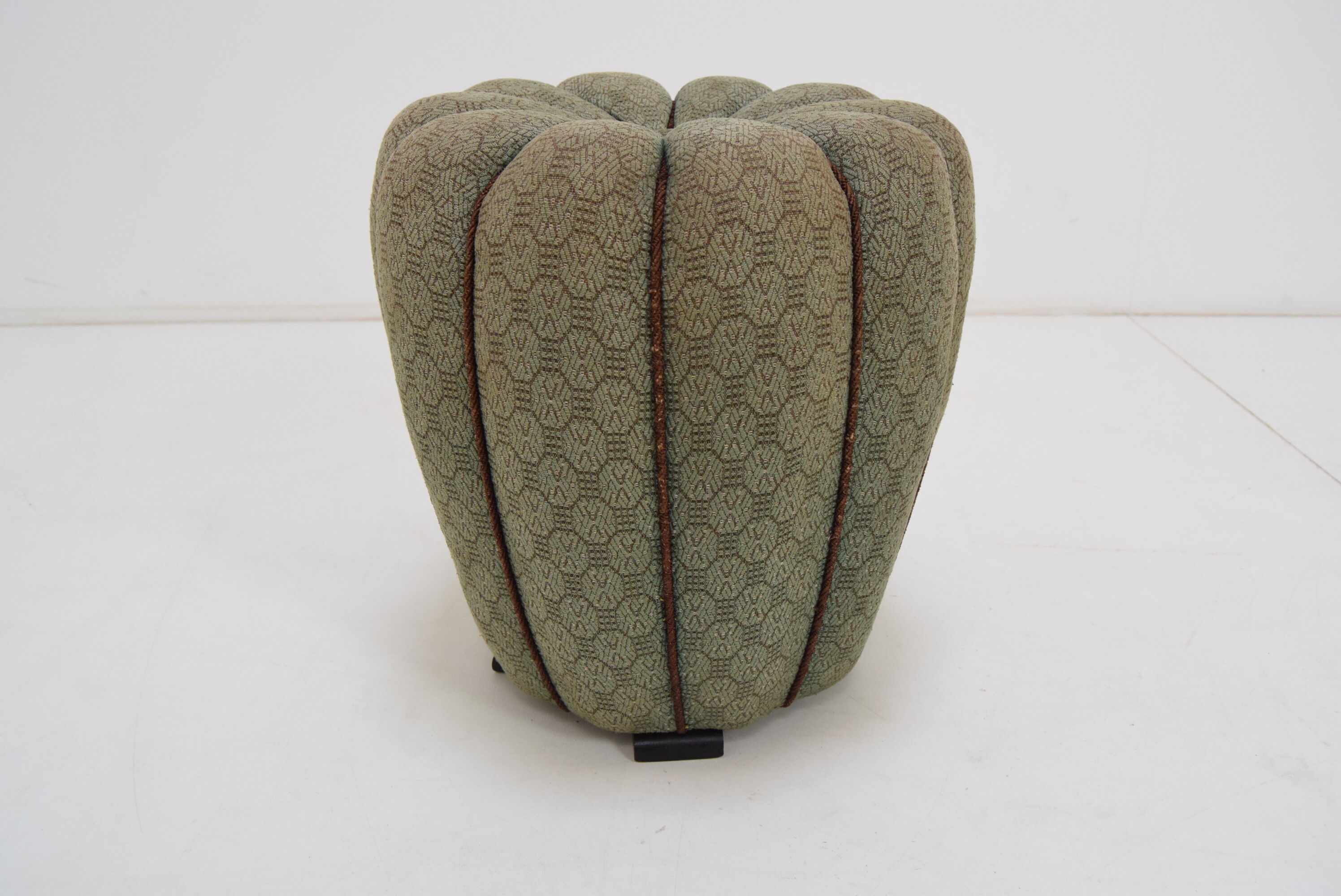 Art deco Stool,Pouf,Footstool Designed by  Jindrich Halabala,1930's.