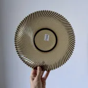Smoked glass plate Veropa
