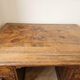 Antique apothecary desk in solid wood with 8 drawers.