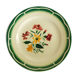 Digoin Hollow Plate - Sarreguemines "Esper" 1940