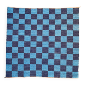 Tapis Chindi vintage à carreaux Schackruta de style suédois