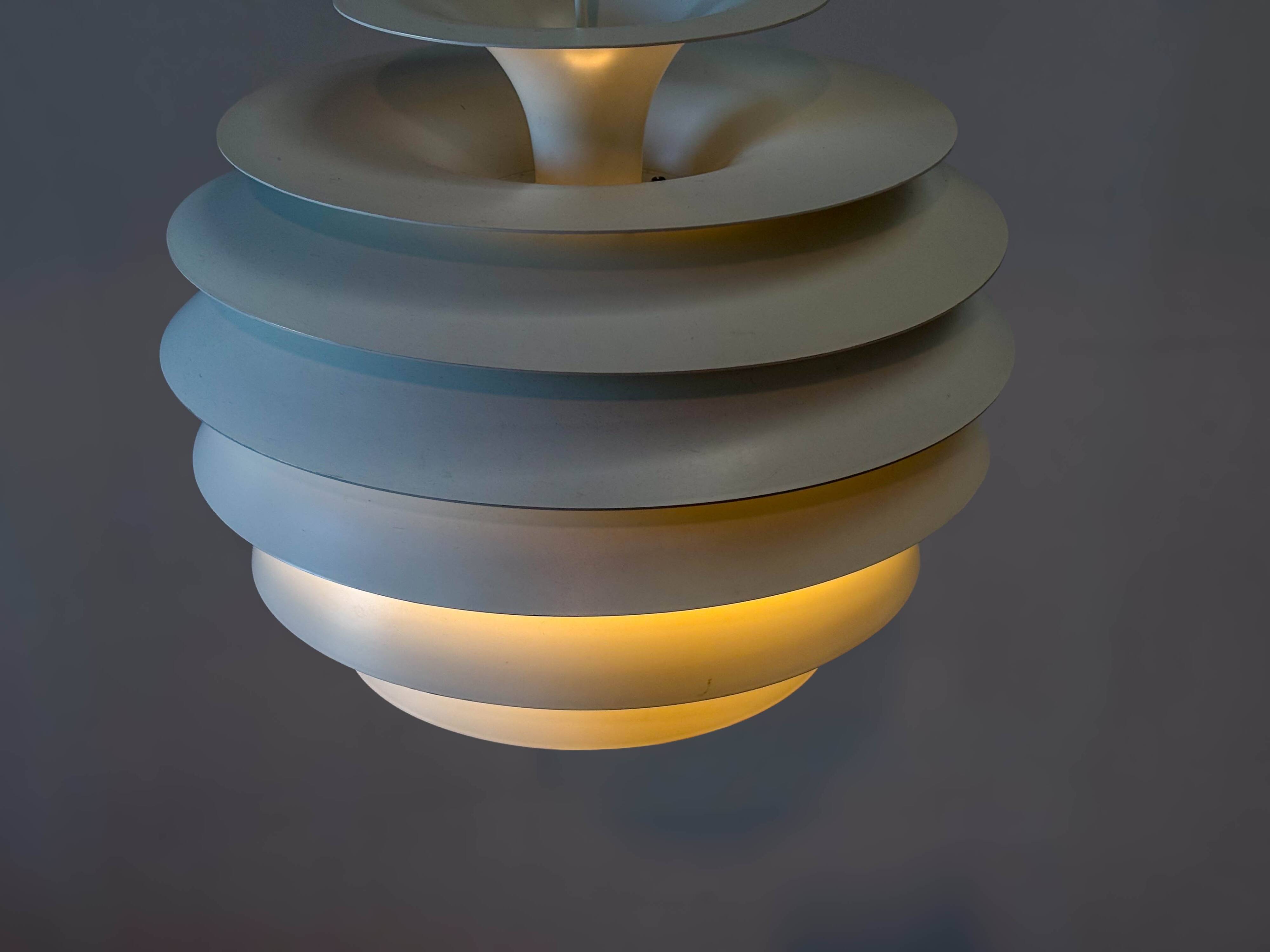 Chandelier de Barcelone 1970 par Bent Karlby pour Lyfa