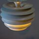 Chandelier de Barcelone 1970 par Bent Karlby pour Lyfa