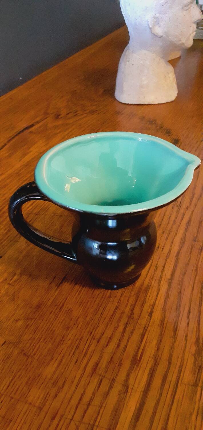 1950s ceramic pitcher