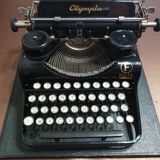 Olympia model Filia, typewriter 30s/40s Functional