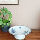 Footed cup in ironstone pottery by Petrus Regout, Malaga.