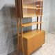 Bibliothèque murale vintage par František Jirák pour Tatra nábytok, 1960