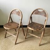 Folding chairs