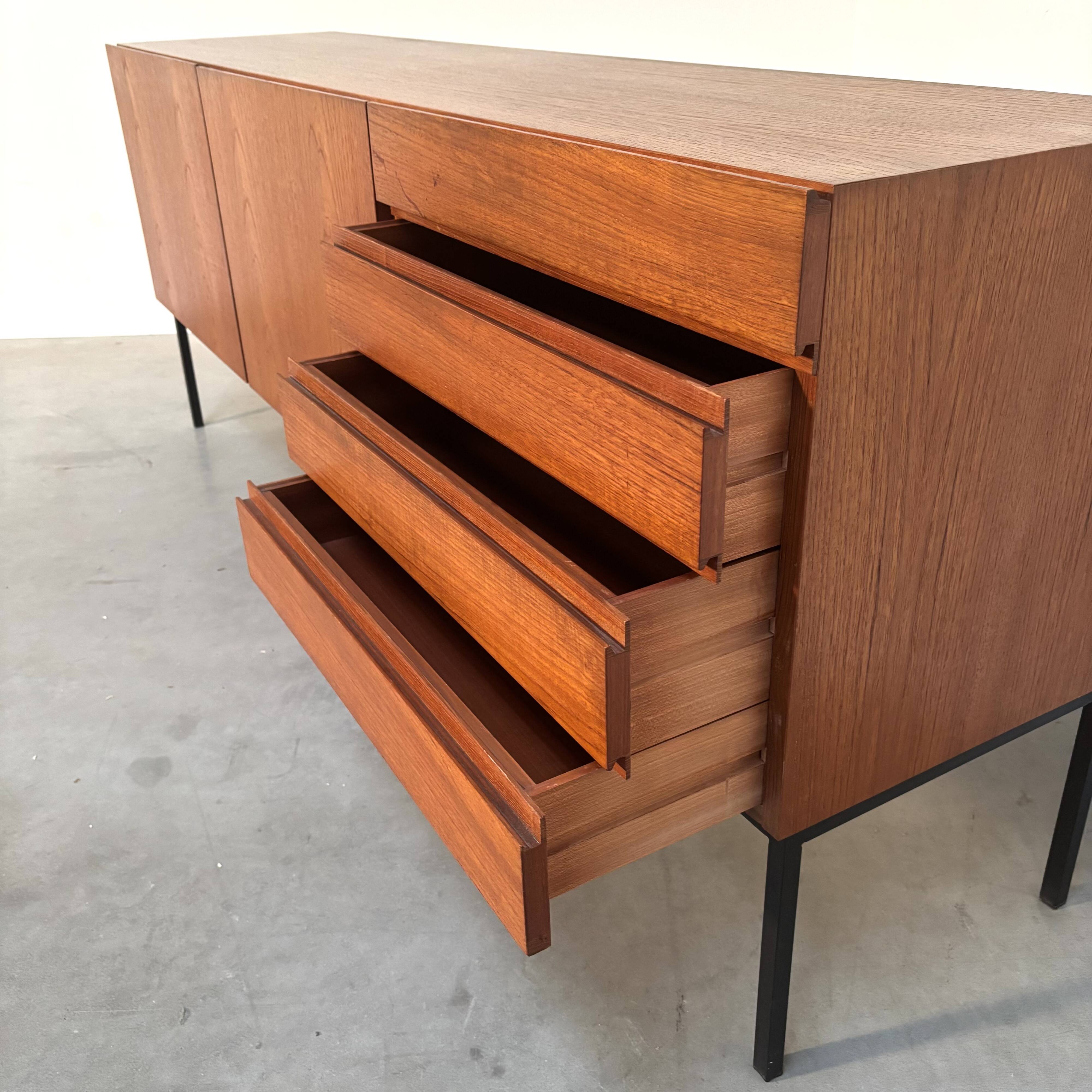 Vintage 1960s teak sideboard