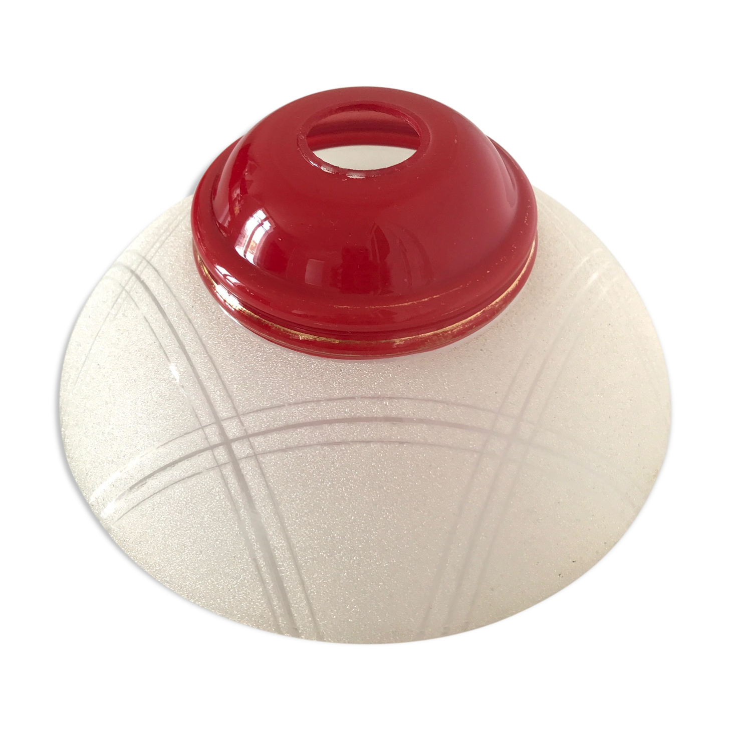 Granite glass hanging lamp