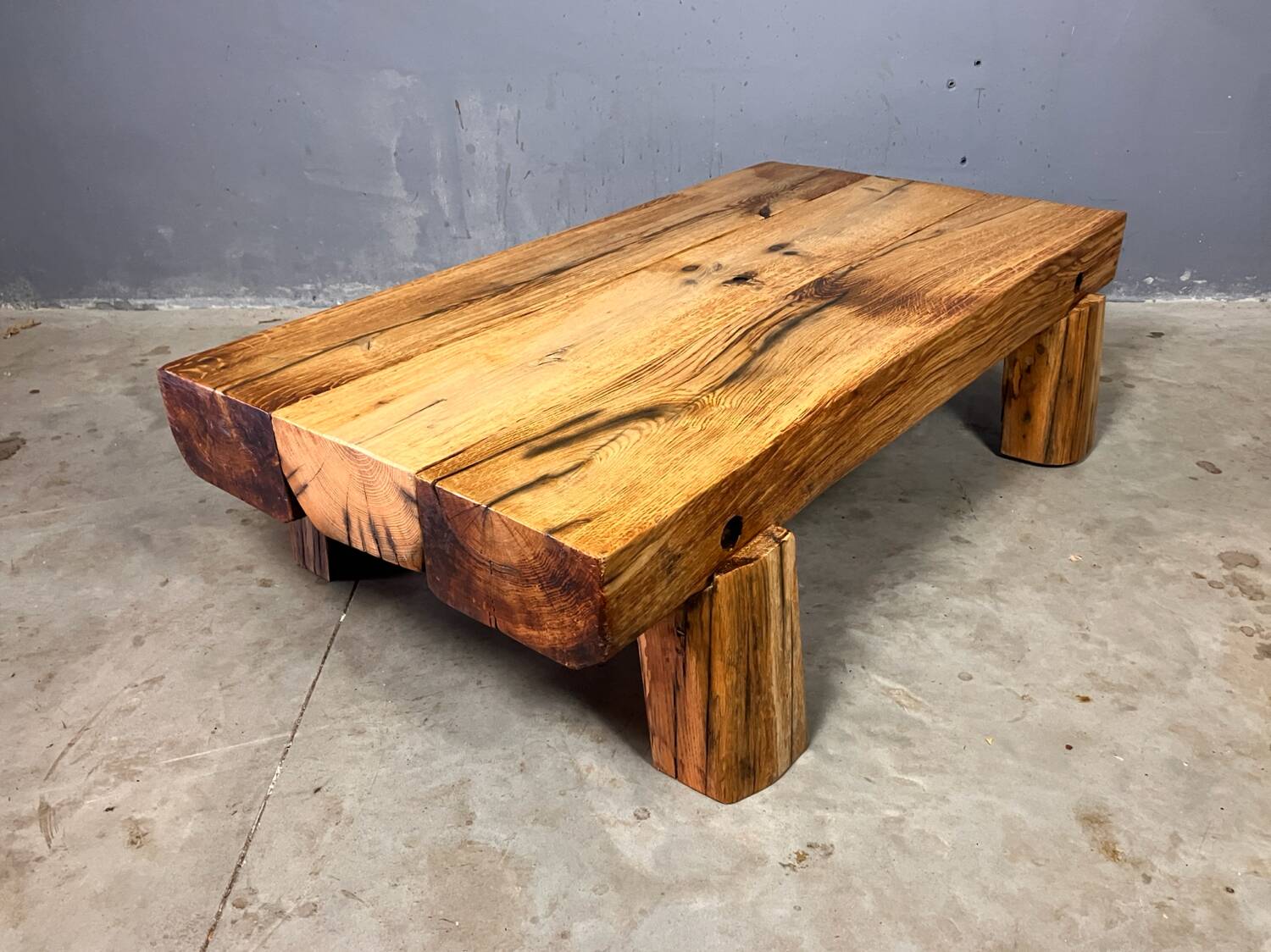 Brutalistisch Japandi Wabi Sabi coffeetable