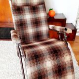 Vintage reclining armchair Lafuma