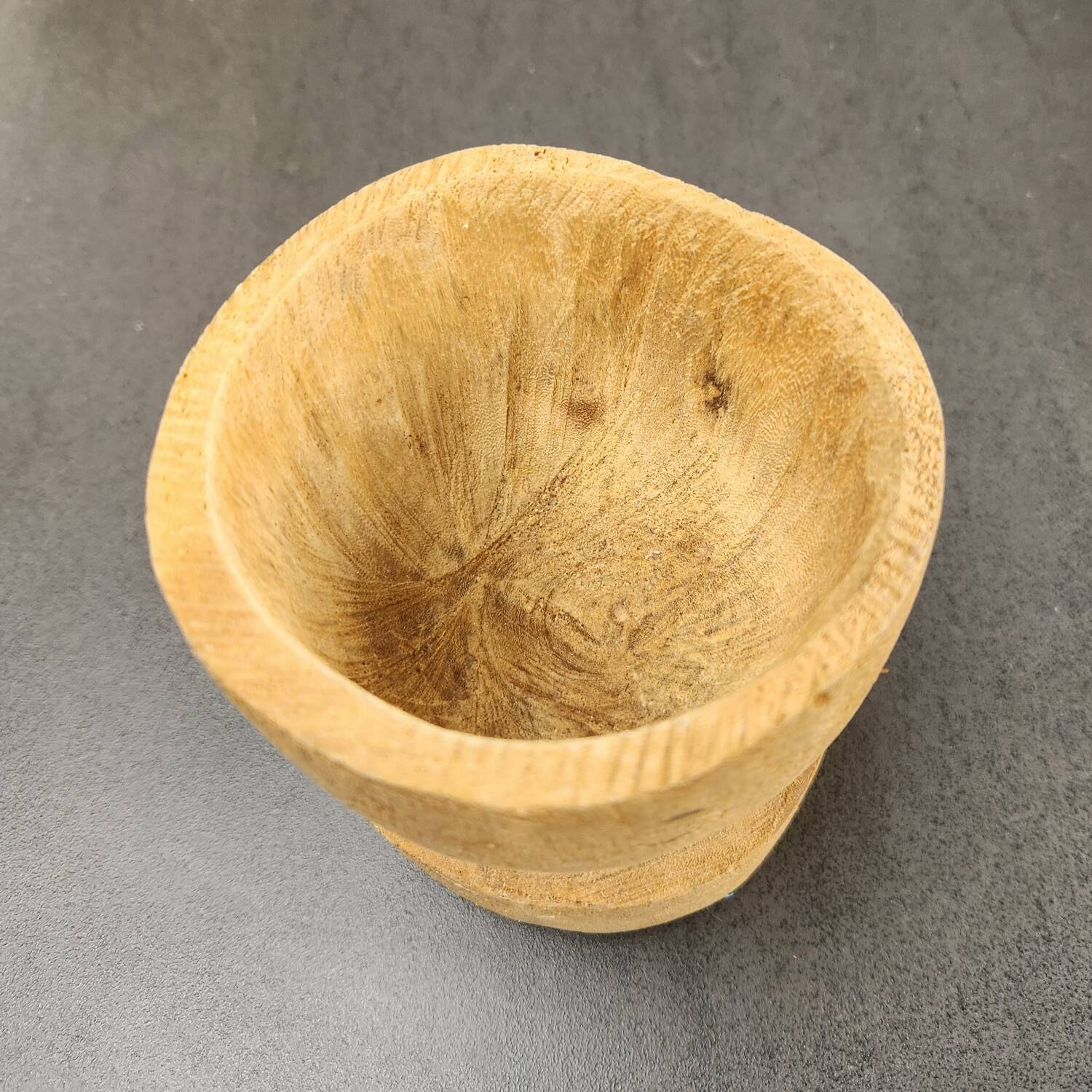 Handmade wooden bowl / mortar
