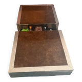 Vintage bar coffee table by Roche Bobois in the style of Willy Rizzo.