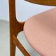 Lot de 4 chaises à manger en teck  par Erik Buch
