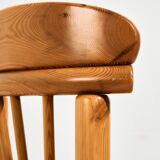 Pine dining chair by Rainer Daumiller, Set of 6
