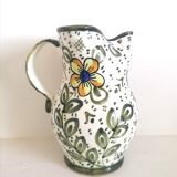 Pitcher with a pinched ceramic beak