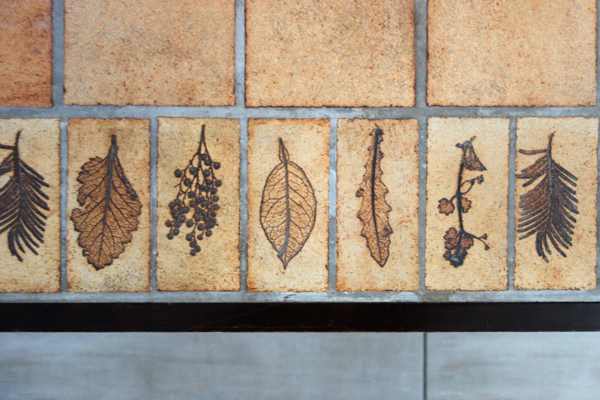 Herbarium Coffee Table by Roger Capron, Vallauris, 1970s