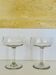 2 coupes à champagne coupes à cocktail