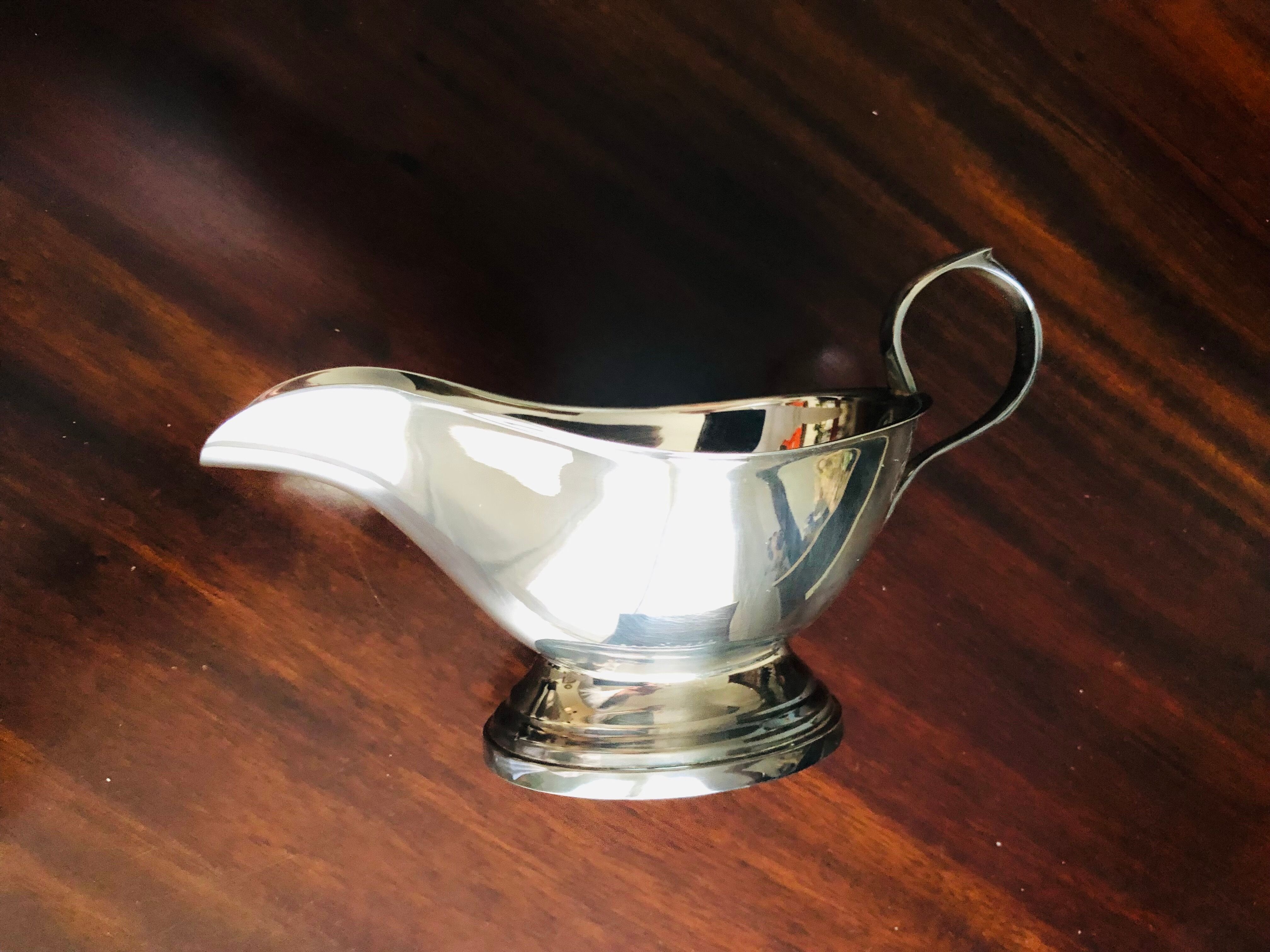 Ercuis silver metal sausage