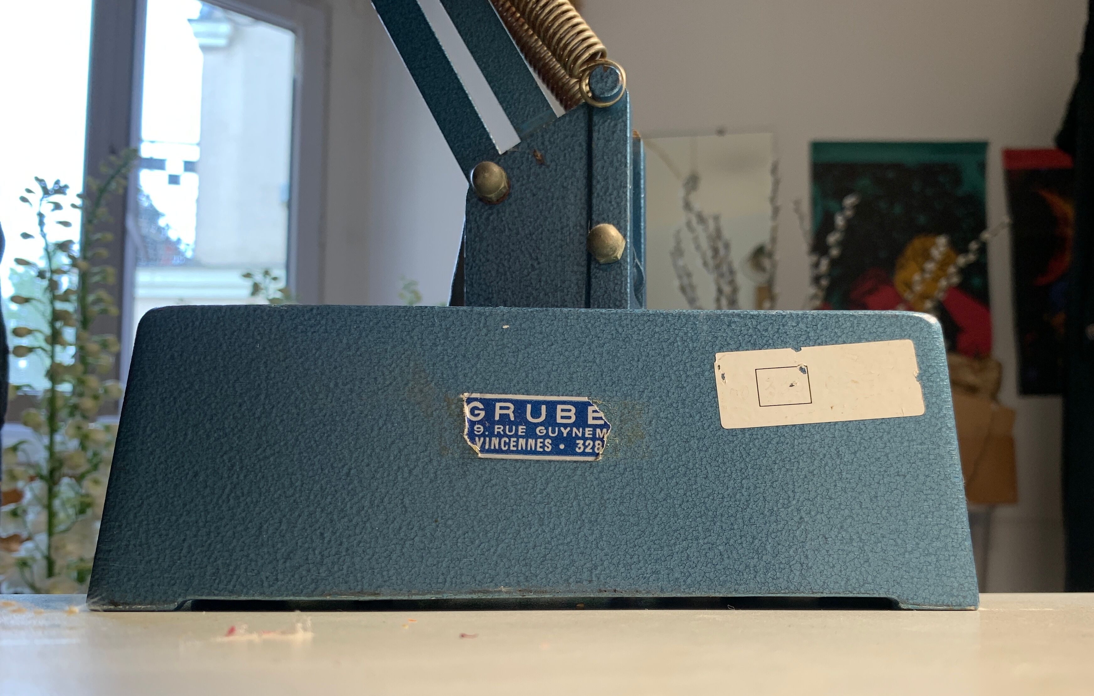 Gruber workshop magnifying lamp