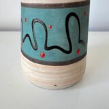 Scheurich West Germany ceramic vase - Marking 206 27 - 1960s-1970s