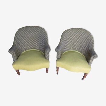 Pair of chairs style Napoleon III revisited