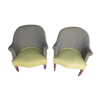 Pair of chairs style Napoleon III revisited