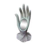 Main baguier porte bijoux miroir