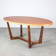 Table de conférence milieu du siècle par Dřevotvar, années 1960
