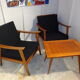 Pair of armchairs scandinavian of the 1960s
