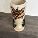 Art Deco Vase AMC Wasmuël - Crackled Ceramic