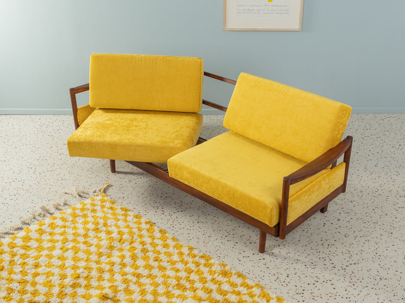1950s sofa, wilhelm knoll