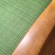 Pair of vintage armchair green fabrics