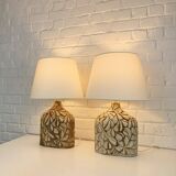 Pair of large Soholm ceramic lamps by Haico Nitzsche, Denmark