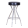 Tabouret de bar Bauhaus en chrome et cuir, années 1930