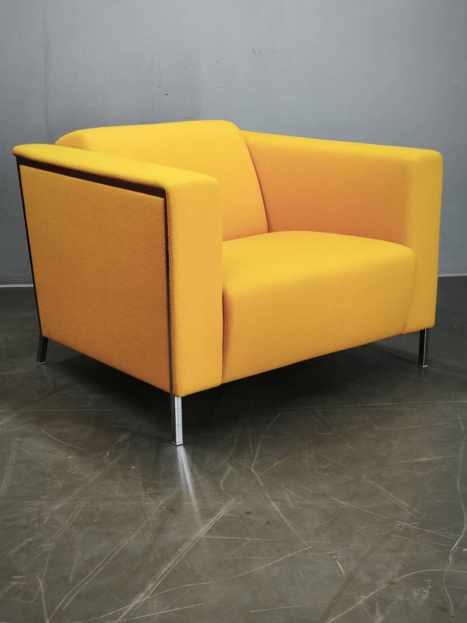 Enrico Franzolini Steel 2000 Lounge Armchair for Moroso, Italy