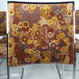 Vintage chairs floral fabric
