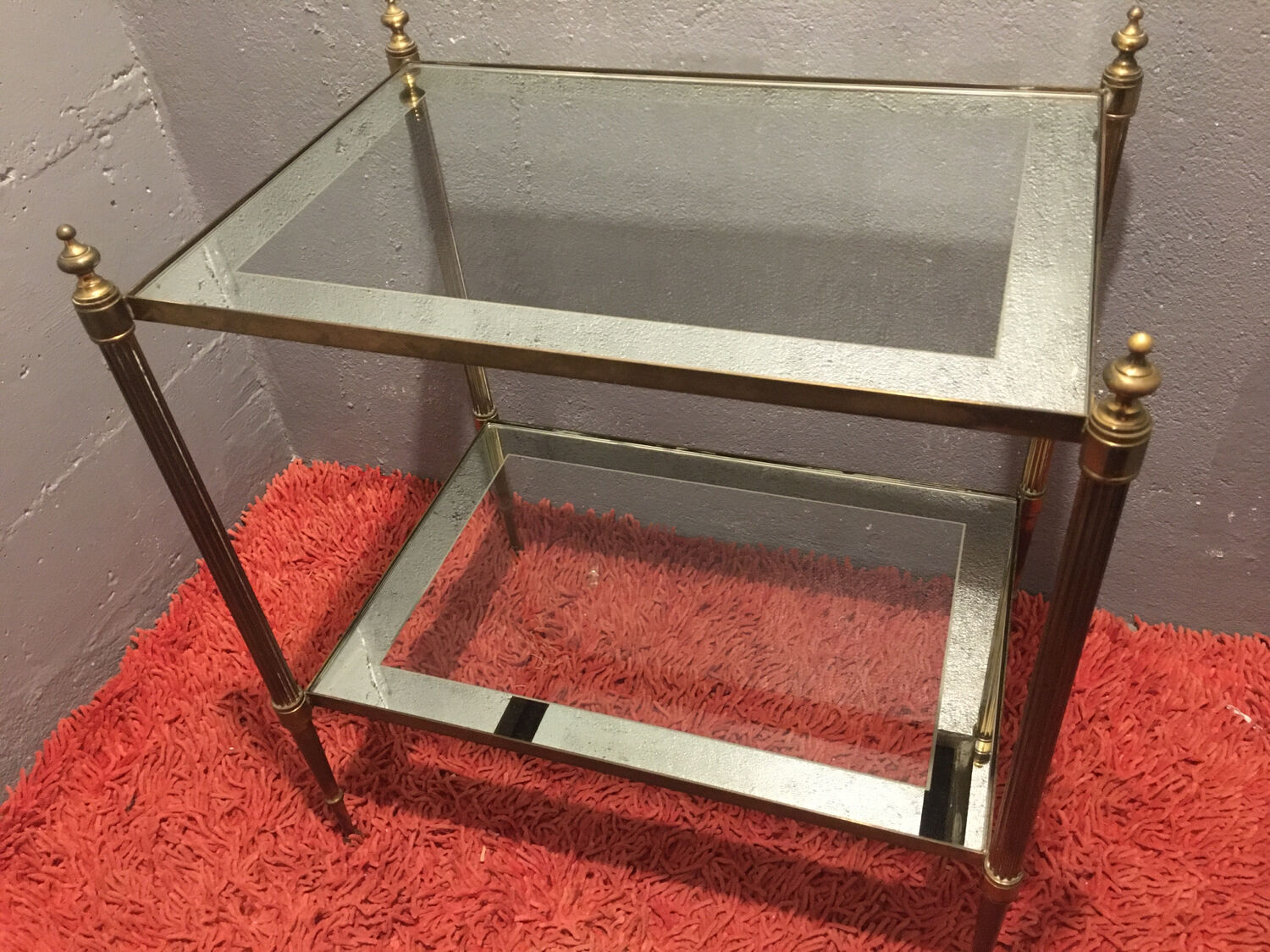 Two-top side table