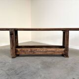 Large antique carpenters working table
