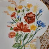 Coupe pied douche en porcelaine ancien