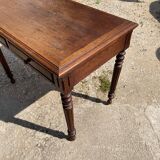 Oak desk with 2 drawers, 97 x 58 cm