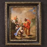 17th century Flemish painting, Saint Philip baptizing the eunuch