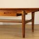 Table basse scandinave en teck années 60