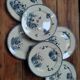 6 assiettes terre de fer Sarreguemines