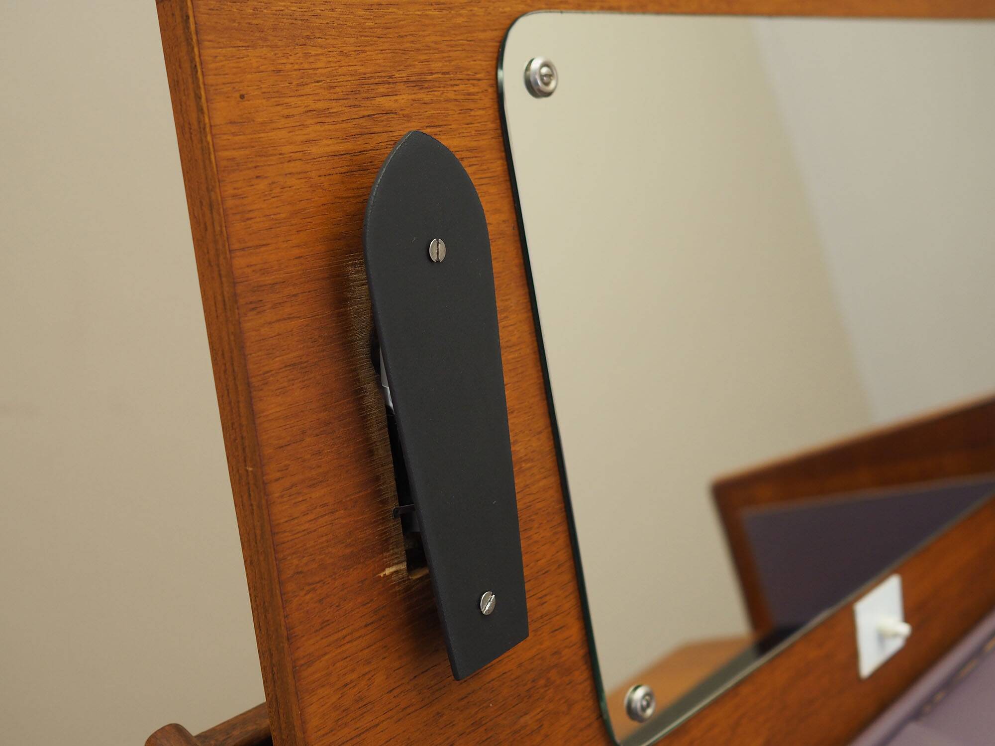 Teak dressing table, Danish design, 1970s, manufactured in Denmark
