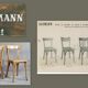 Set 6 chairs bistro Baumann n°55 years 50