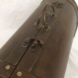 Old doctor wooden suitcase